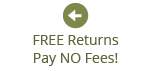 Free Returns - No Restocking Fees and Free Return Shipping.