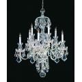 Crystal - 10 Light Chandelier in Classic Style - 36 Inches Wide by 46 Inches High - 1083619