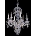 Crystal - 6 Light Chandelier in Classic Style - 26 Inches Wide by 24 Inches High - 1083620