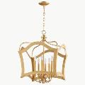 Milan - Six Light Pendant - 19.75 Inches Wide by 28.5 Inches High - 444647