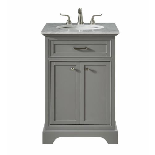 Elegant Decor Vf15024 Americana 24 Single Bathroom Vanity Set