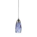 Milan - 9.5W 1 LED Mini Pendant in Transitional Style with Boho and Eclectic inspirations - 7 Inches tall and 3 inches wide - 408304