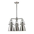 Chadwick - 3 Light Chandelier in Transitional Style with Urban/Industrial and Modern Farmhouse inspirations - 18 Inches tall and 22 inches wide - 373307