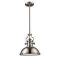 Chadwick - 1 Light Pendant in Transitional Style with Modern Farmhouse and Urban/Industrial inspirations - 14 Inches tall and 13 inches wide - 749721