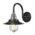 Insulator Glass - 1 Light Wall Sconce in Transitional Style with Urban/Industrial and Modern Farmhouse inspirations - 14 Inches tall and 9 inches wide - 373592