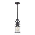 Chadwick - 1 Light Mini Pendant in Transitional Style with Modern Farmhouse and Urban/Industrial inspirations - 14 Inches tall and 8 inches wide - 749726