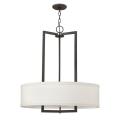 Hampton - 3 Light Medium Drum Chandelier in Transitional Style - 26 Inches Wide by 30.25 Inches High - 759256