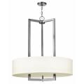 Hampton - 3 Light Large Drum Foyer in Transitional Style - 30 Inches Wide by 33 Inches High - 759258