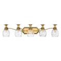 Plantation - 5 Light Bath Vanity in Traditional, Glam Style - 37 Inches Wide by 8.25 Inches High - 759005