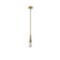 Bare Bulb-1 Light Mini Pendant-4 Inches Wide by 8 Inches High - 689766