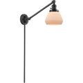Fulton-One Light Adjustable Swing Arm Portable Wall Sconce-8 Inches Wide by 25 Inches High - 651227