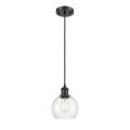 Athens-1 Light Mini Pendant in Industrial Style-8 Inches Wide by 10 Inches High - 1015102