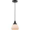 Fulton - 1 Light Mini Pendant In Industrial Style-10 Inches Tall and 7 Inches Wide - 1094061