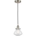 Olean - 1 Light Mini Pendant In Industrial Style-7.75 Inches Tall and 6.75 Inches Wide - 1094092