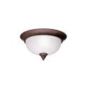 Dover - 2 light Flush Mount - with Transitional inspirations - 6.25 inches tall by 13.25 inches wide - 91414