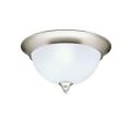Dover - 3 light Flush Mount - with Transitional inspirations - 7.75 inches tall by 15.25 inches wide - 91418