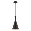 Metal Shade - 1 Light Mini Pendant in Metal Shade Style - 7.25 Inches wide by 21 Inches high - 831820