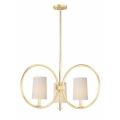 Meridian-3 Light Chandelier-30 Inches wide by 14.5 inches high - 929882