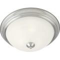 Essentials-1 Light Flush Mount in Early American style-12 Inches wide by 4 inches high - 1027543