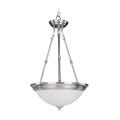 Essentials-3 Light Invert Bowl Pendant in Builder style-20 Inches wide by 24 inches high - 1027548