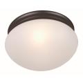 Essentials-Two Light Flush Mount in Builder style-9 Inches wide by 5 inches high - 440483