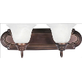 Essentials-2 Light Bath Vanity in Builder style-18 Inches wide by 7 inches high - 246688