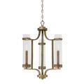 Milan Chandelier 3 Light -20 Inches Wide by 26 Inches High - 708120