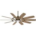 Barn - Smart Ceiling Fan with Light Kit in Contemporary Style - 21.5 inches tall by 65 inches wide - 897806