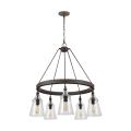 Loras - 5 Light Chandelier in Traditional Style - 28.63 Inches Wide by 35 Inches High - 560423