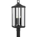 Gibbes Street 3-Light Large Outdoor Post Light in Traditional and Transitional style - 26.88 Inches Tall and 9.5 Inches Wide - 930311