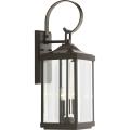 Gibbes Street - Outdoor Light - 2 Light in New Traditional and Transitional style - 7 Inches wide by 21.75 Inches high - 614992