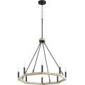 Alpine - 8 Light Chandelier in Soft Contemporary style - 25.25 inches wide by 24 inches high - 872095