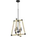 Alpine - 4 Light Entry Pendant in Soft Contemporary style - 18 inches wide by 15.5 inches high - 872099
