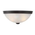 2 Light Flush Mount-Traditional Style with Transitional and Contemporary Inspirations-4.5 inches tall by 11 inches wide - 731268