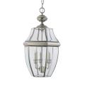 Lancaster - Three Light Outdoor Pendant in Traditional Style - 12 inches wide by 20.75 inches high - 36268