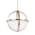 Alturas 3-Light Pendant in Contemporary Style - 19 inches wide by 18.75 inches high - 494211