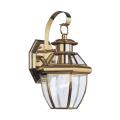 One Light Outdoor Wall Fixture in Traditional Style - 7 inches wide by 12 inches high - 12347