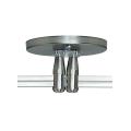 Accessory - 4 Inch Round Monorail Dual Power Feed Canopy - 68892