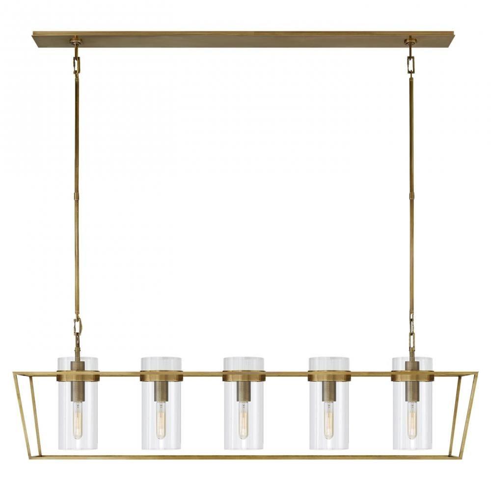 Visual Comfort - S 5177HAB-CG - Presidio - 5 Light Large ...