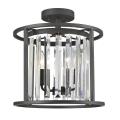 Monarch - 3 Light Semi-Flush Mount in Contemporary Style - 13.75 Inches Wide by 14.5 Inches High - 495472