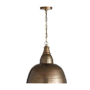 17 Inch 1 Light Pendant - in Urban/Industrial style - 17 high by 17 wide