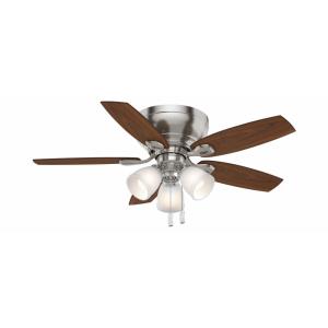 Durant - 5 Blade 44 Inch Ceiling Fan with Pull Chain Control in Traditional Style and includes 5 Motor Speed settings