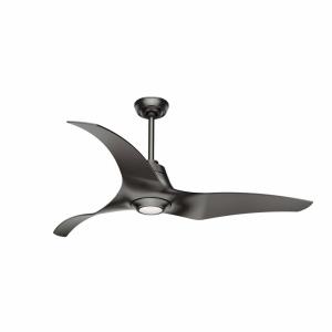 Stingray - 3 Blade 60 Inch Ceiling Fan with Integrated Control System in Modern Style and includes 3 Motor Speed settings