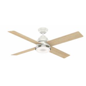 Daphne - 4 Blade 9 Inch Ceiling Fan with Wall Control in Modern Style and includes 4 Motor Speed settings