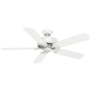Panama DC - 5 Blade 54 Inch Ceiling Fan with Handheld Control in Rustic Industrial Style and includes 5 Motor Speed settings