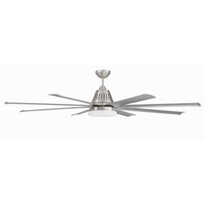 Wingtip - 72 Inch 8 Blade Ceiling Fan with Light Kit