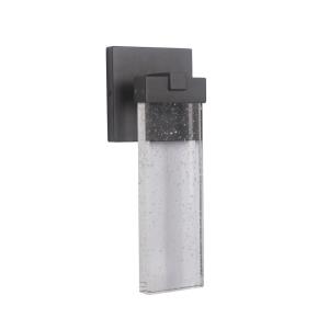 Small Outdoor Wall Lantern Aluminum Approved for Wet Locations in Modern Style - 5.5 inches wide by 15 inches high