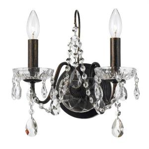 Butler - 2 Light Wall Mount in Traditional and Contemporary Style - 13 Inches Wide by 14 Inches High