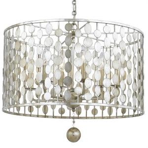 Layla - Six Light Chandelier in Classic Style - 23.75 Inches Wide by 18.7 Inches High
