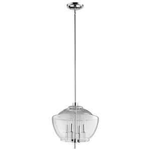 Empoli - Four Light Small Pendant - 16 Inches Wide by 17.5 Inches High
